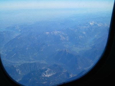 �ber die Alpen...